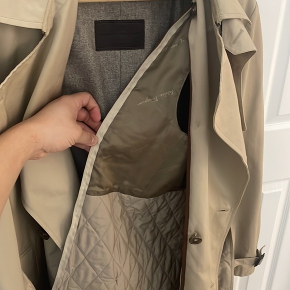 Salvatore Ferragamo Winter Trench Coat size 52 (M/L) - Picture 5 of 9